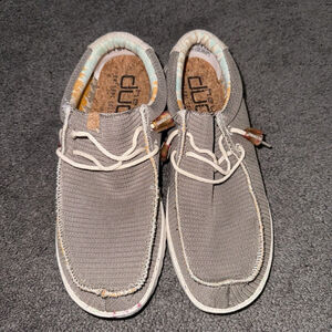 Hey Dude Wally Eco Sox Brown Mens Size 8 Athletic Shoes Loafers 112471581